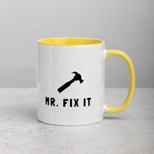 Load image into Gallery viewer, Mr. Fix It Mug with Color Inside