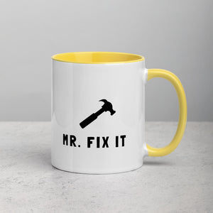 Mr. Fix It Mug with Color Inside