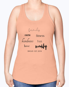 Established Ladies Racerback Tank