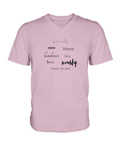 Ladies' ShoJoi Established V-neck T-shirt
