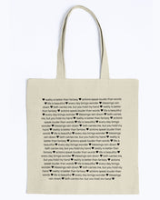 Load image into Gallery viewer, Sentimental Lightweight Canvas Tote