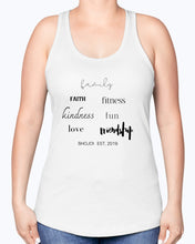 Load image into Gallery viewer, Established Ladies Racerback Tank