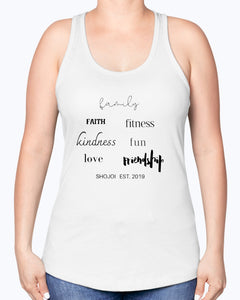 Established Ladies Racerback Tank