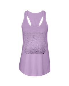 Sentimental Ladies' Racerback Tank