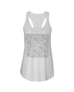 Sentimental Ladies' Racerback Tank