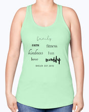 Load image into Gallery viewer, Established Ladies Racerback Tank