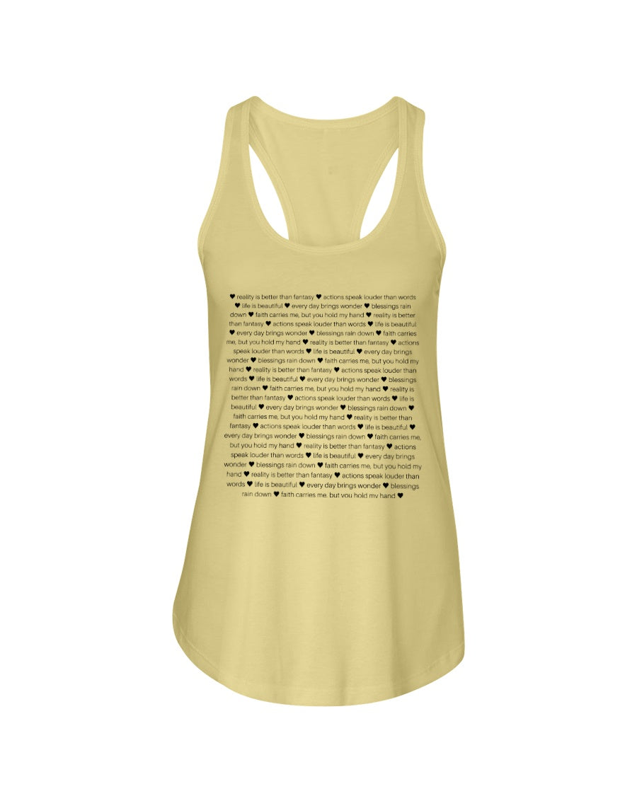 ShoJoi Sentimental Ladies' Racerback Tank